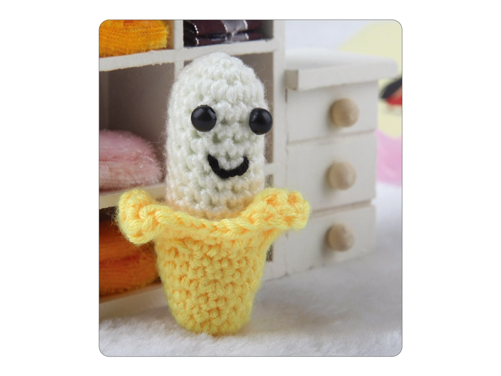 Hot Sell DIY Craft Gift Braid Knitting Crochet Doll Set