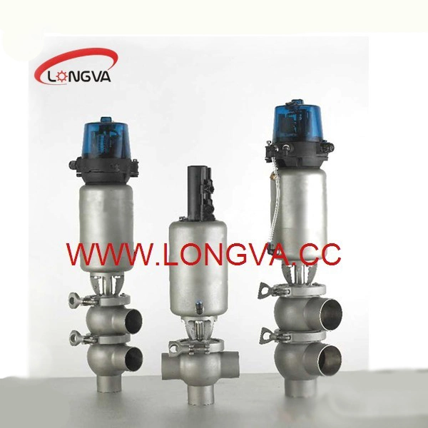 Sanitary 304 Divert Valve Pneumatic Reversing Valve