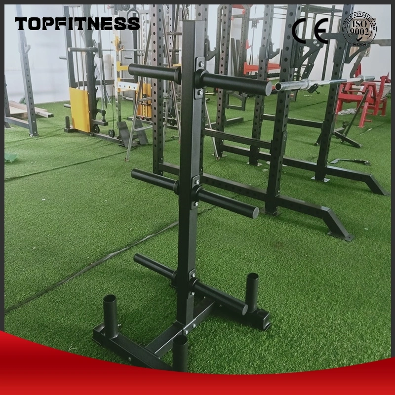 Equipos de gimnasia comercial pesa bastidor Rack de carga de entrenamiento de gimnasio pesa Rack