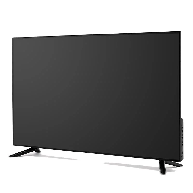 Televisión en alta definición OEM negro de 50 pulgadas de la televisión en casa Android WiFi CKD SKD 4K LCD TV LED inteligente