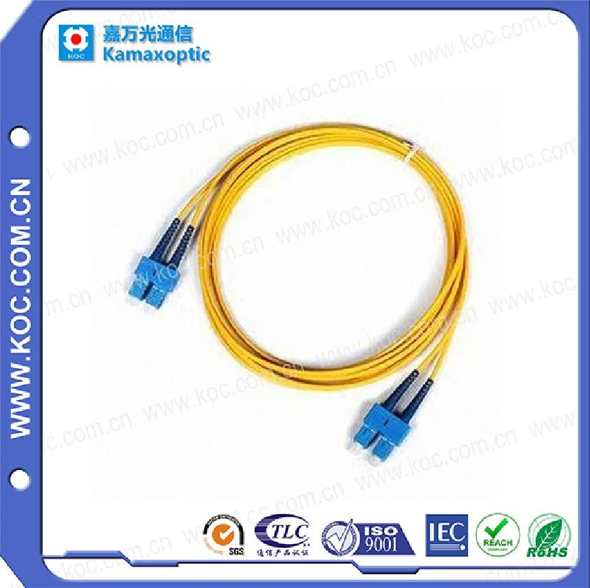 Sc-Sc OS1 Duplex 3.0mm 5m Fiber Optical Patchcord