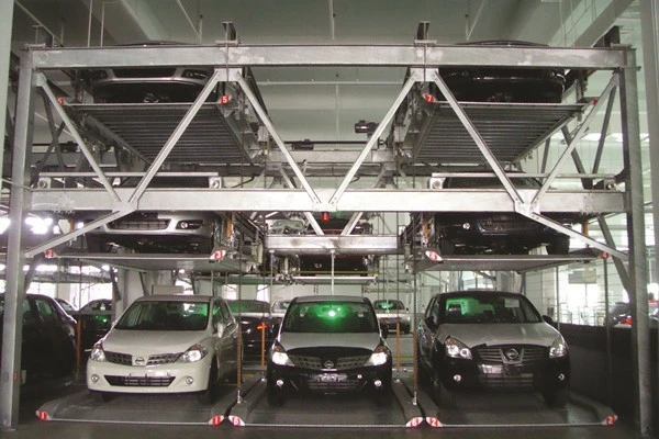 Equipamento de estacionamento para automóvel sistema de estacionamento inteligente vertical com empilhador automático para automóvel