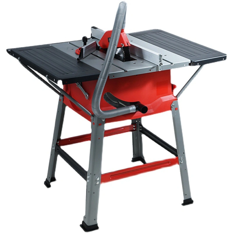 Serra de mesa ajustável Serra de corte de madeira para mesa deslizante Máquina para Trabalhos em madeira