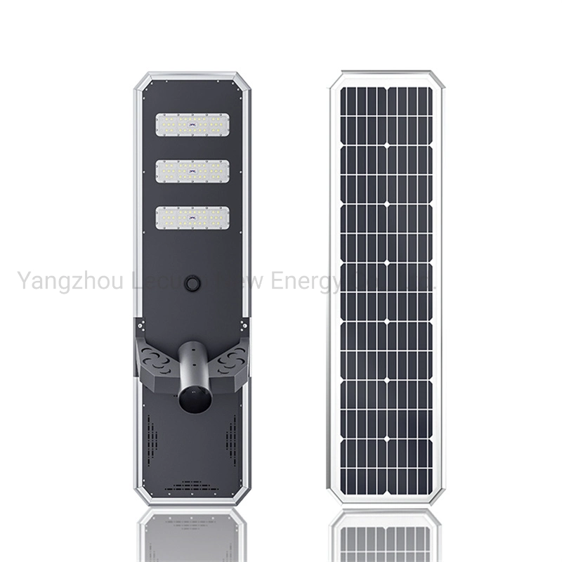 LED Lamp Sensor Wall Lights Road Power Post Solar Street Light