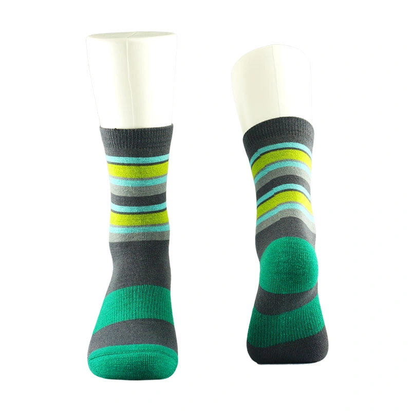 High Performance Colorful Stripes Dress Socks for Men 191049sk