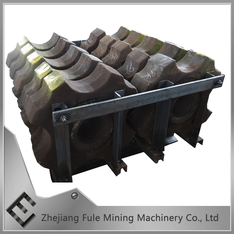 High Manganese Shredder Hammer for Metal Crusher