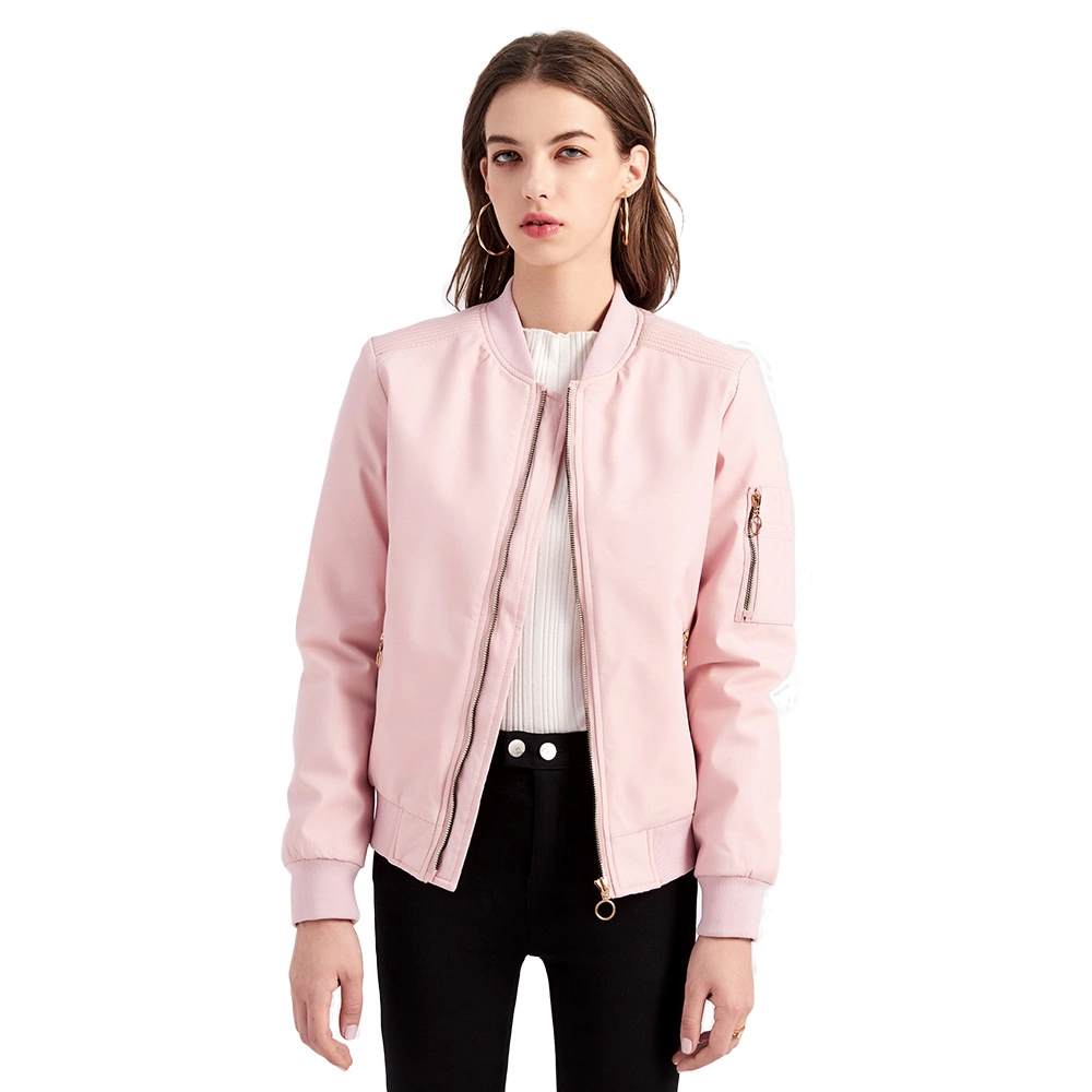 OEM Women's Casual Thin Cotton Jacket