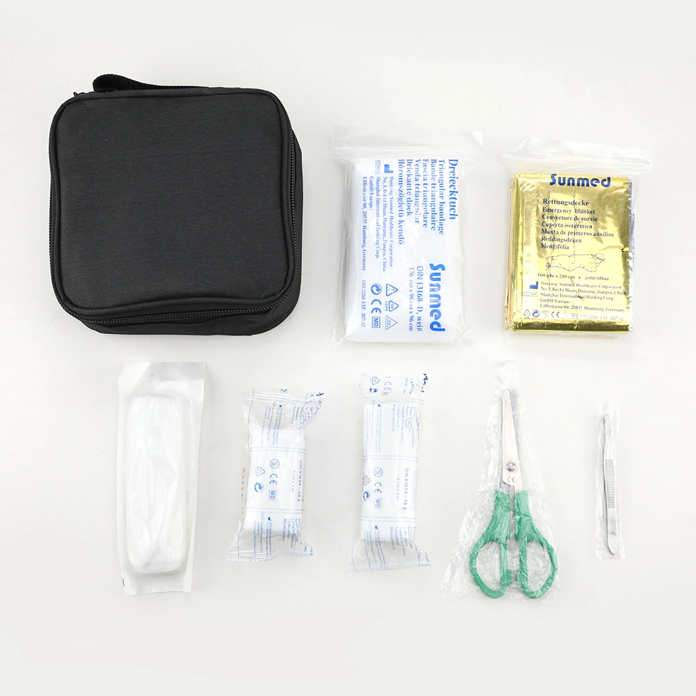 Mini kit de premiers secours sac de survie d'urgence pour utilisation à domicile véhicule de voyage