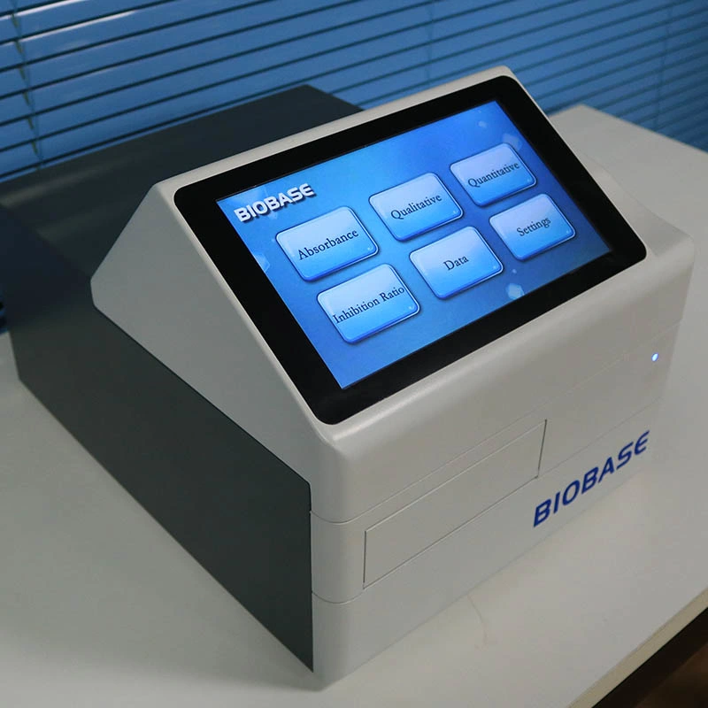 Biobase Mini Auto Elisa Microplate Reader للاستخدام في مختبر PCR