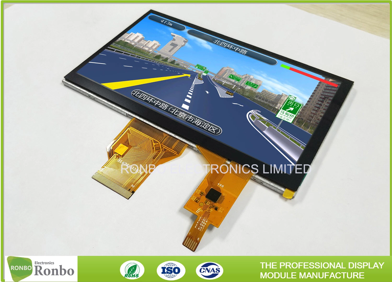 Customized Cheap 7.0 Inch 800X480 Controller Gt911 Capacitive Touch LCD Display