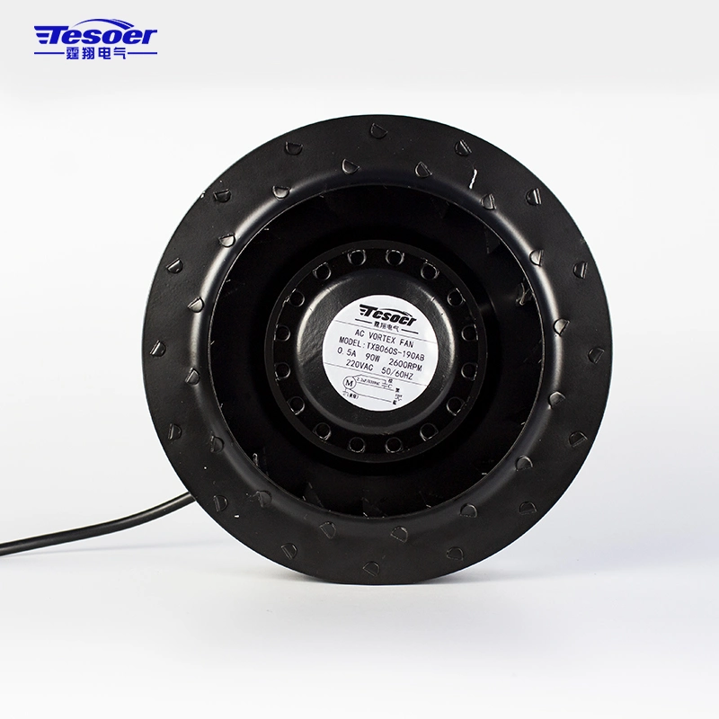 190X60mm AC Backward Curved Centrifugal Blower Made in China (TXB060S&T-190 Metal)