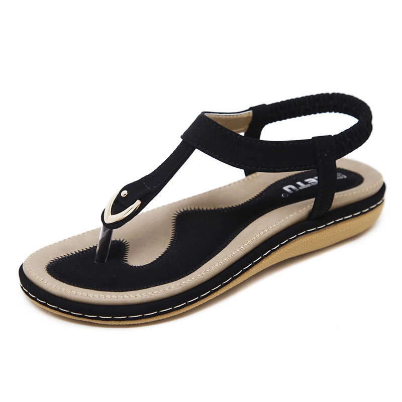 Fashion Women Summer Non-Slip Soft Bottom Holiday Beach Slippers Sandals