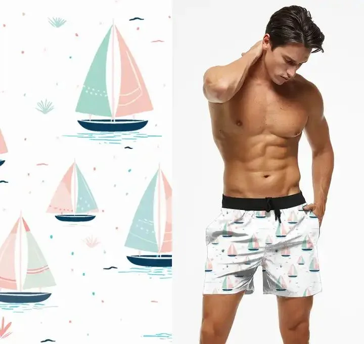 Rrepreve Bio-basado Bio-degradable Trendsetting Swim Shorts tejido para la moda de ocio