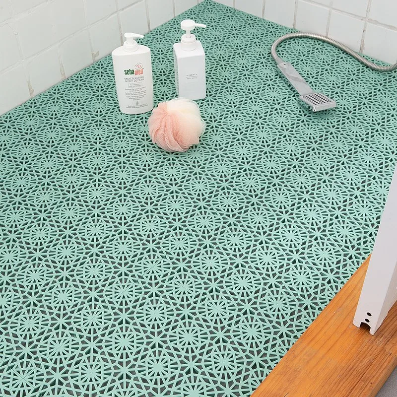 Empalme Baño Mat Baño Cocina Baño Ducha Mat Balcón plástico Cojín