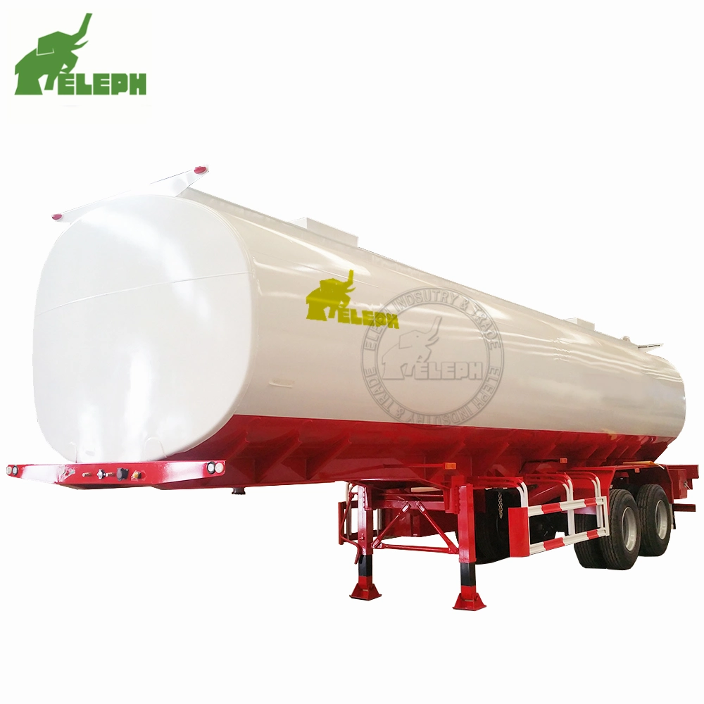 Tanker Trailer 2 Axle 35000liters 40000 Liters Diesel Gasoline Storage Tank Trailer Fuel Tanker Trailer