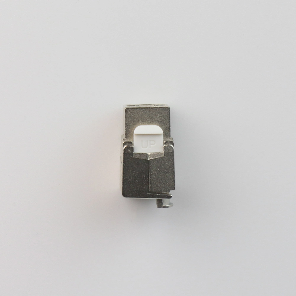 Fabricante Slim CAT6 Keystone Jack RJ45 conector fêmea Shielded Ethernet Cabo Keystone RJ45 FTP sem ferramentas