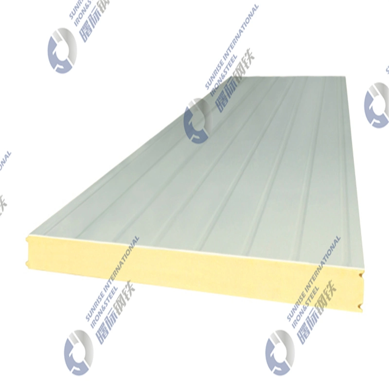 China Factory Price Foam Wall Insulated PU Polyurethane Corrugated Sandwich Roofing Panel