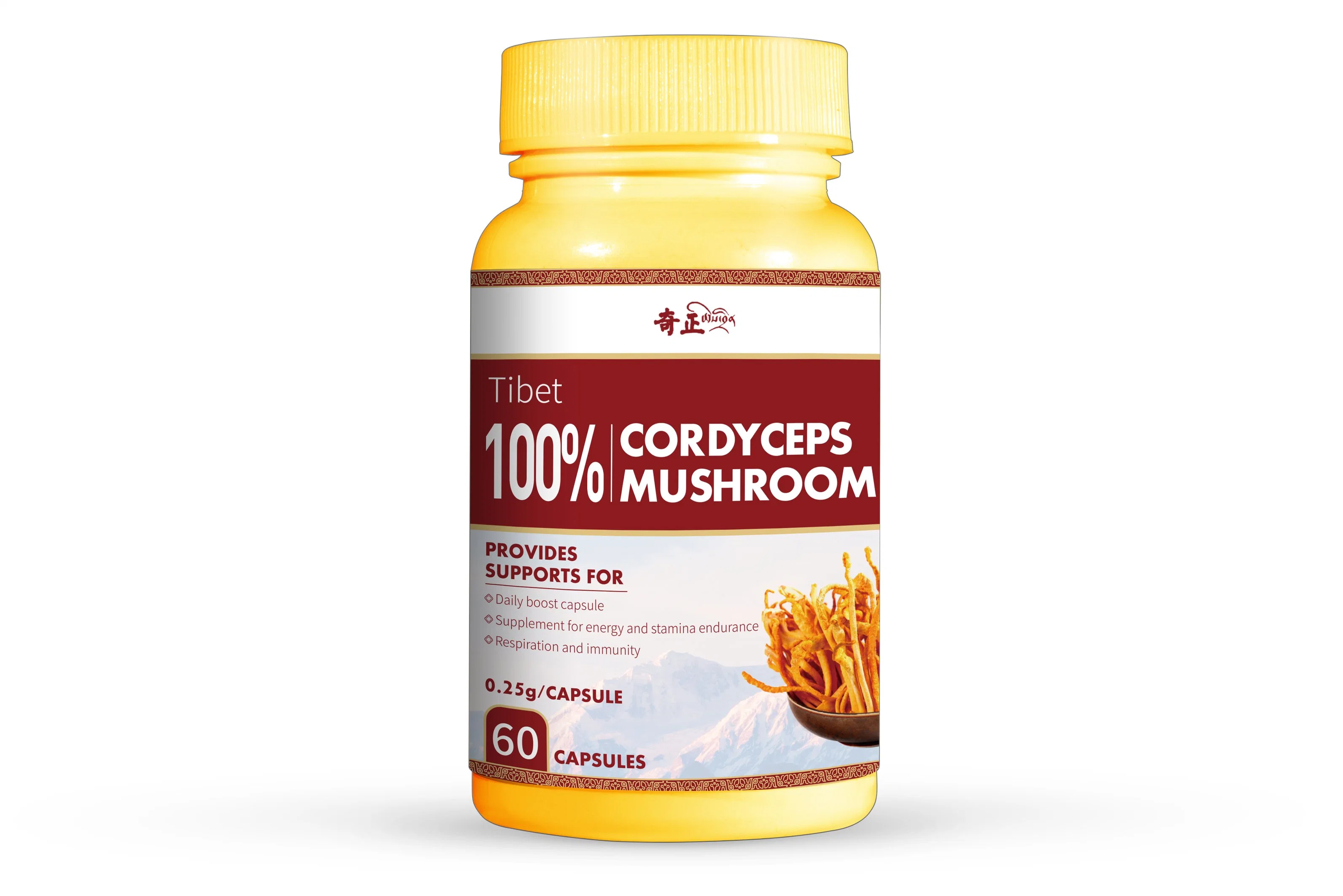 Buen Precio proveedor chino 100% de Cordyceps hongo Cordyceps para la mejora de la inmunidad de aditivos alimentarios