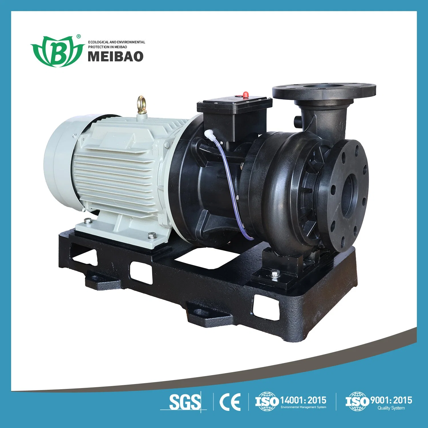 Horizontal Acid Process Chemical Liquid Treatment Pump for Raw Water Intake