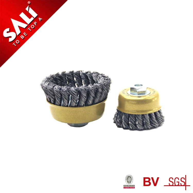 High quality/High cost performance  Durable Professional Twisted Wire Cup Brush