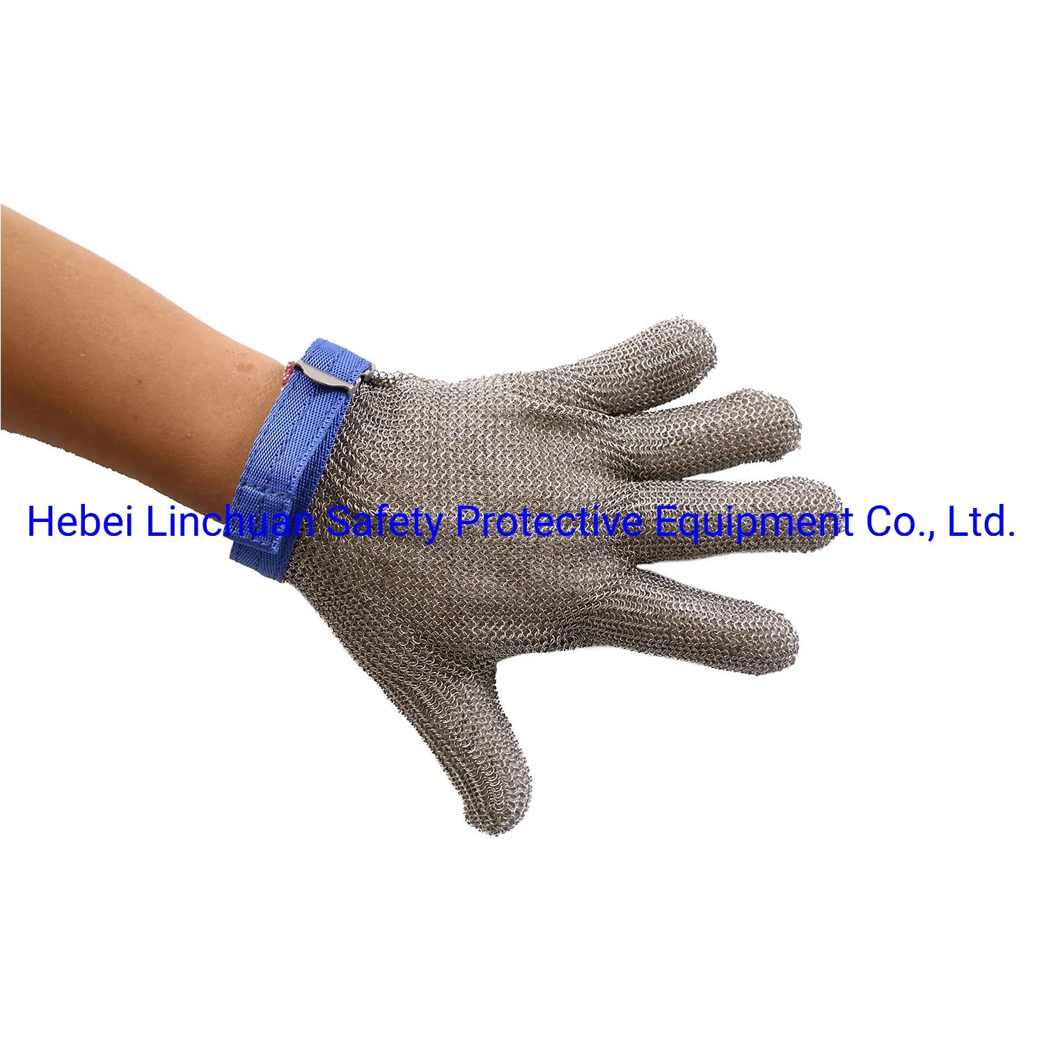 Cut Resistant Chain Mail Gloves Food Grade, Stainless Steel Mesh Metal Glove Knife Cutting Glove for Butcher Meat Cutting Oyster Shucking Kitchen