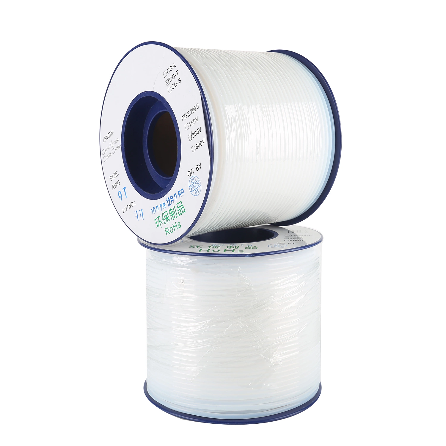 خرطوم أنابيب بلاستيكي PTFE عالي الجودة، 100%، عذراء PTFE OD 50 مم 100 مم 150 مم 200 مم 300 مم 500 مم