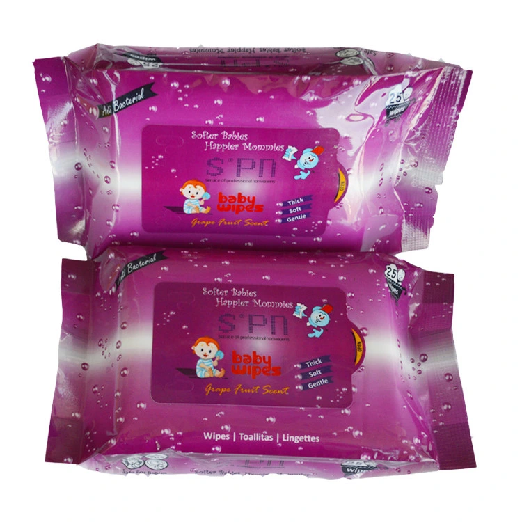 Special Nonwovens Natural pH OEM China Baby Wet Wipes Spunlace Lint Free Disinfectant Soft Cleaning Wipes