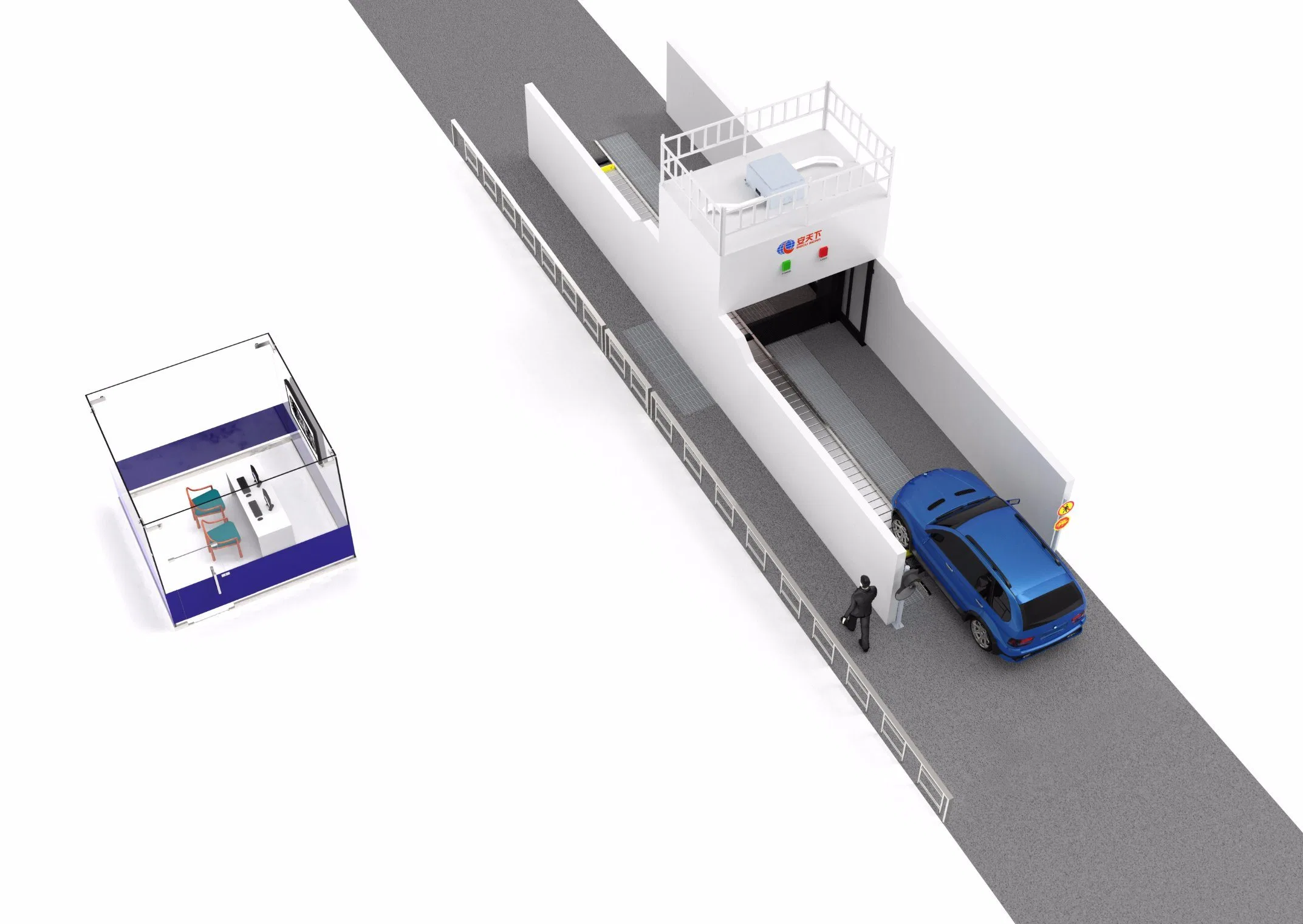 X-ray Cargo Scanner Vehicle Inspection System X Ray Machine