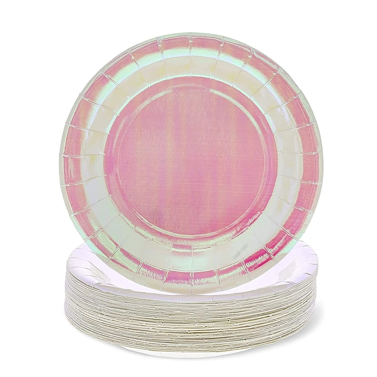 Compostable Biodegradable Food Cake Packaging Disposable Paper Plate