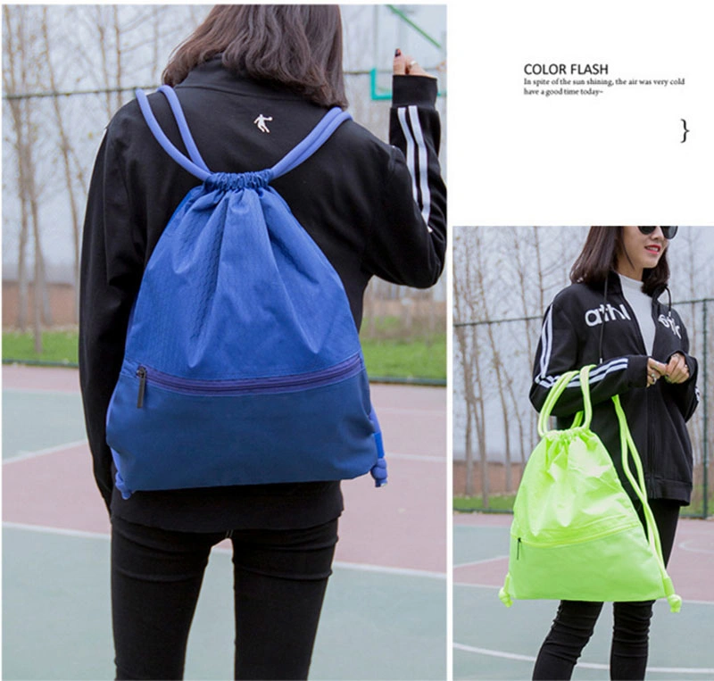 New Fashion Oxford Fabric Drawstring Bags 36*44cm Unisex Bag Large Capacity Casual School Bag Backpack Drawstring Bag Gifts