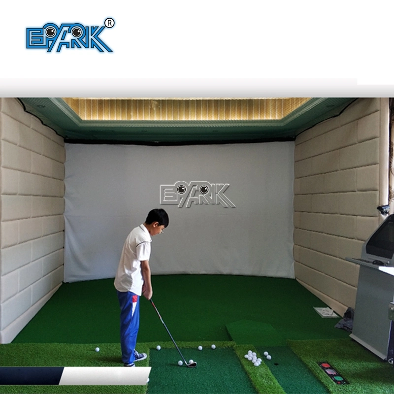 Jogo de Golfe Golf by Projection Interactive com o Golf Simulator Ecrã