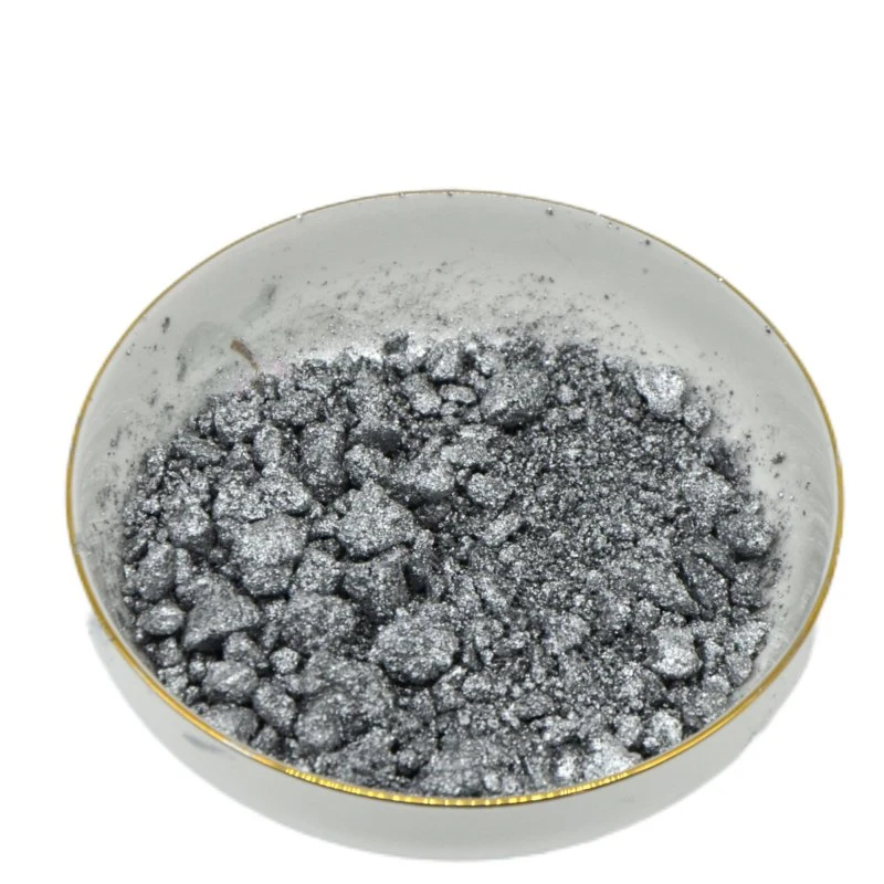 Pâte d'aluminium gris métallisé à forte capacité météorologique. Pigment d'aluminium