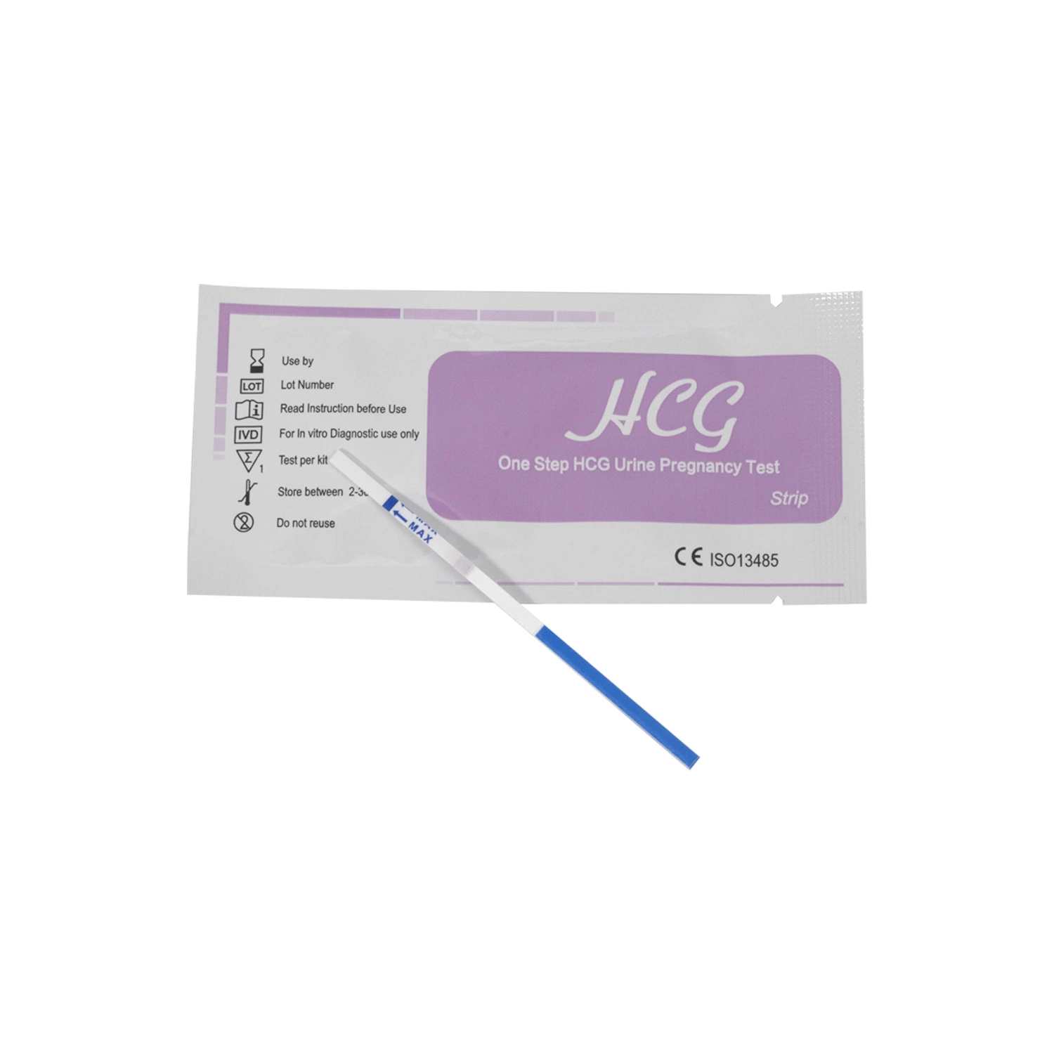 One Step Pregnancy Rapid Test Kits/Mamma Perfect Rapid Test/HCG Pregnancy Test Kit Medical Diagnostic Test Kit Strip (CE)