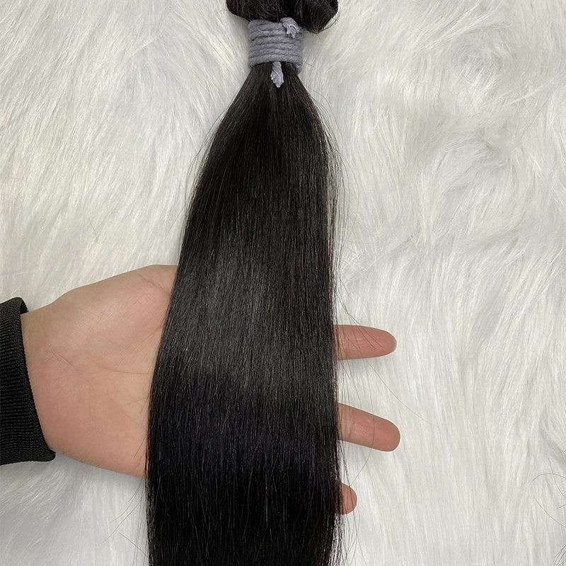 Pelo alineado cutícula crudo, pelo humano tejer vendedores, pelo brasileño de Mink pelo virgen sin procesar Cabello Mayorista/Proveedor