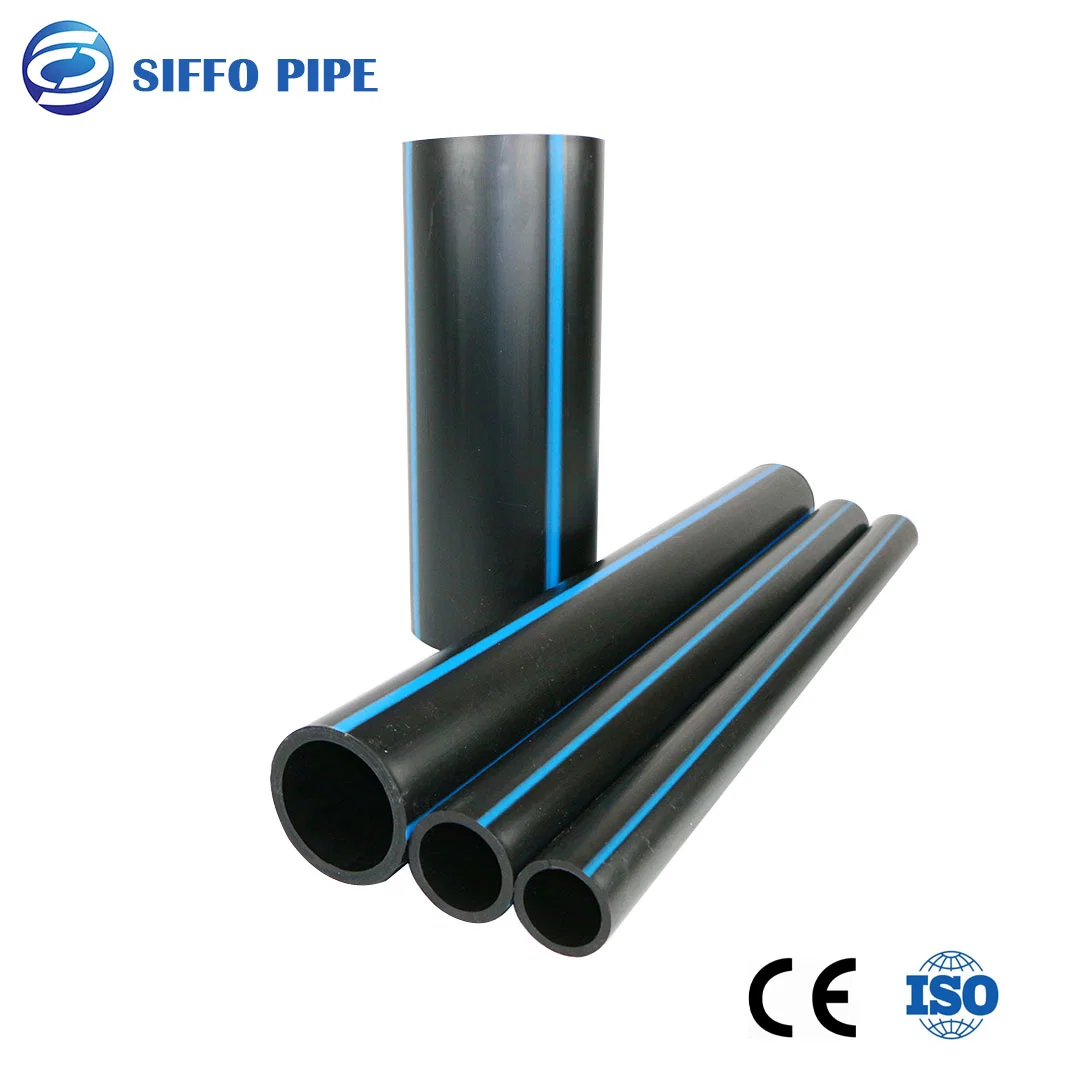 Siffo Plastic Pipe Black Tube PE PVC Pipe HDPE Pipe for Coupling/Building/Water Supply HDPE Pipe