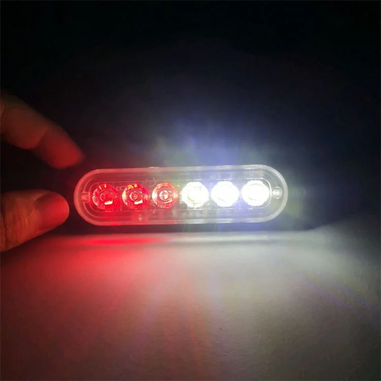 Fabricante 12V LED de vehículos de emergencia de coche de advertencia intermitente