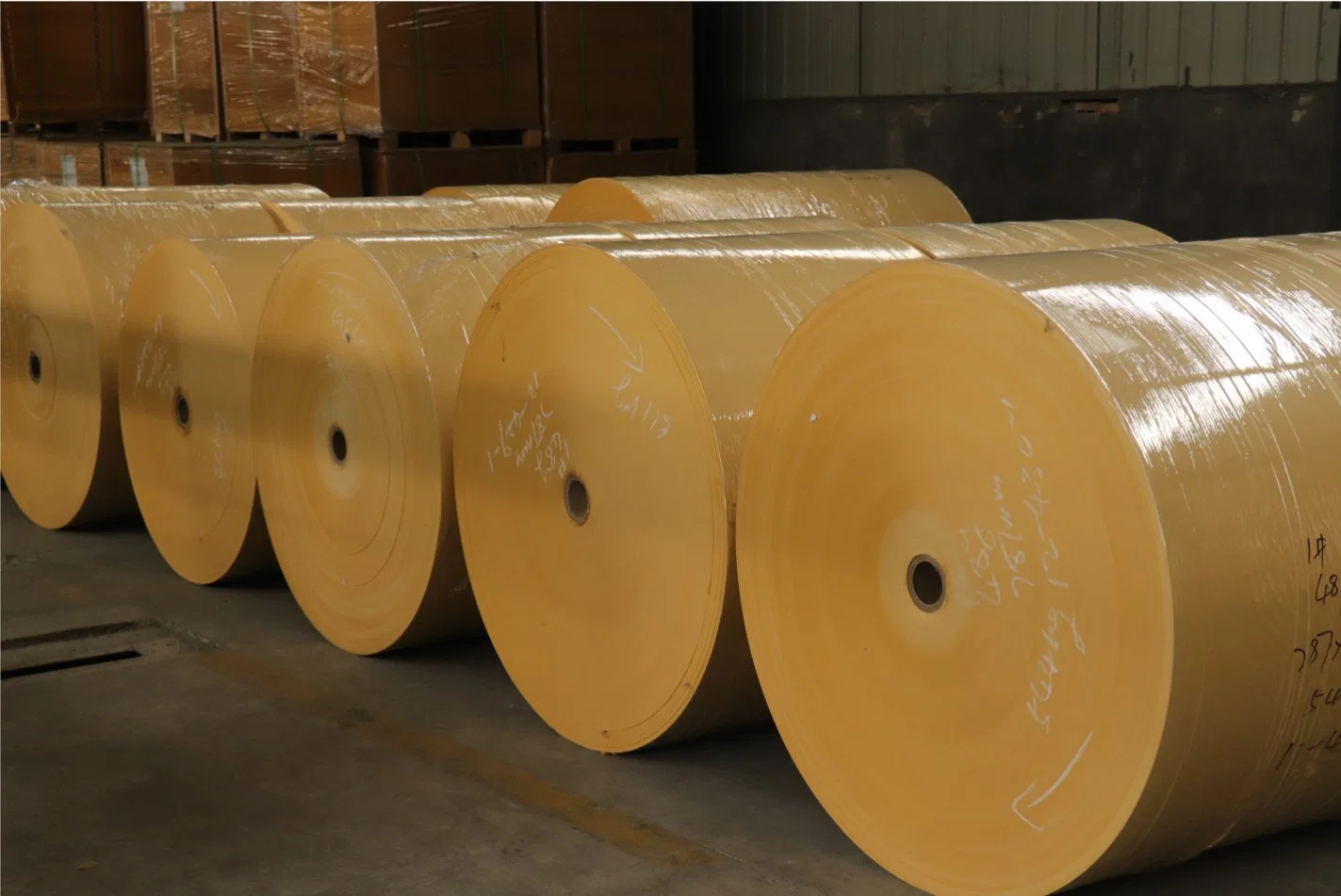 Josun Fabricante suministro TUV Certificado plástico libre rollo de papel 175g 200g 250g 300g revestimientos a base de agua rollo de papel Kraft con El mejor precio