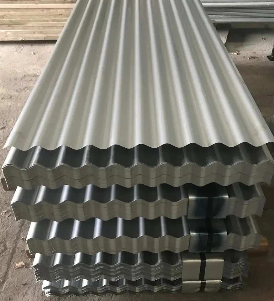 AISI, ASTM, BS, DIN, GB, JIS Galvanized Roofing Sheets Zinc Layer Galvanized Corrugated Steel Iron Roofing Tole Sheets for Greenhouse SGCC/CGCC/Tdc51dzm