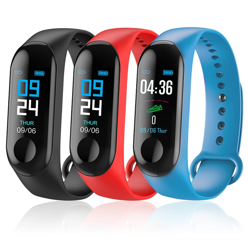 Smart Watch Touchscreen Banda Reloj Inteligente Pulseira Digitaluhr Fitness Tracker Mi Band 3 Smart Armband M3 Armband