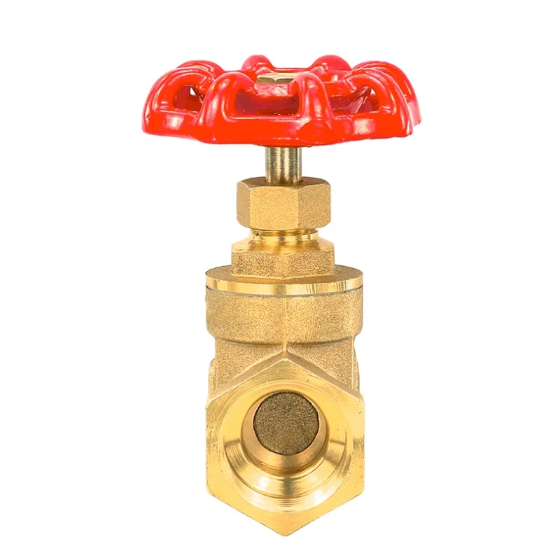 1/2 Inch 4 Inch Water Oil Gas Casting Body Copper Forged Brass Gate Valve DN50 DN80 NPT Bsp 200 Wog Female Thread General Small Manual Gate Valve