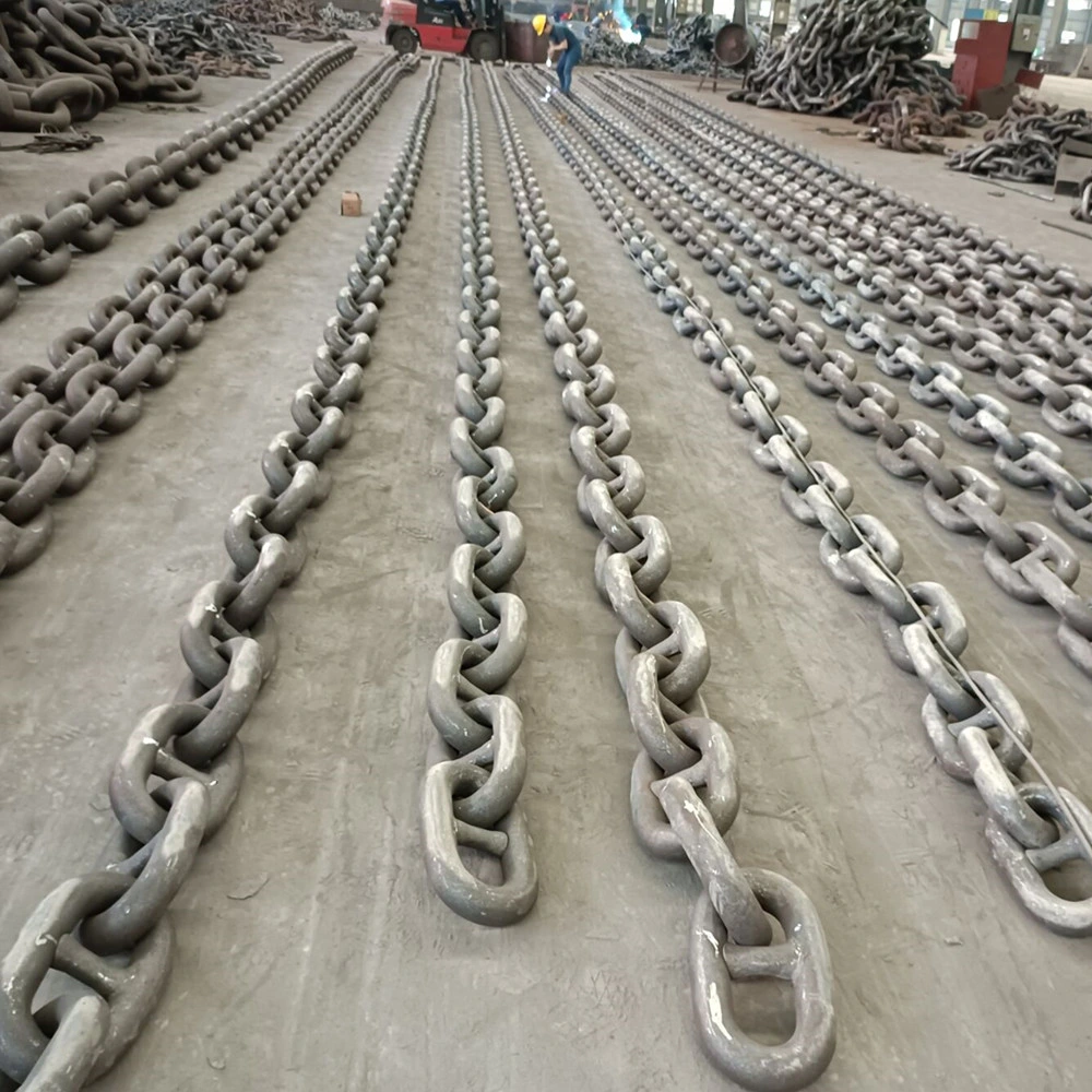 China 107mm G3 Qingdao Stud Link Anchor Chain Proveedor con Kr