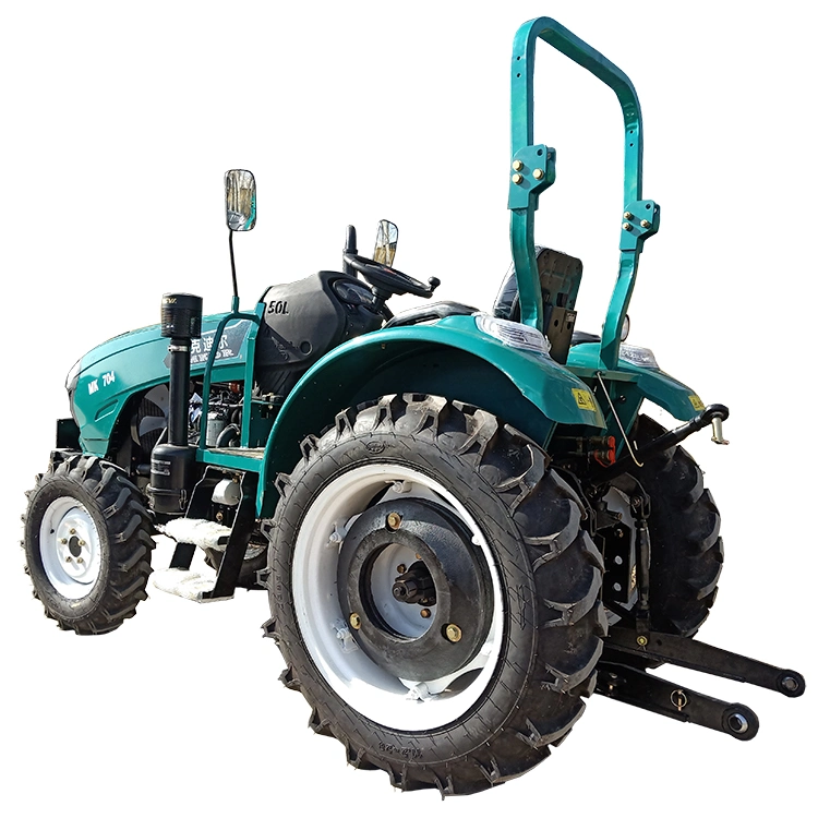 Las cuatro ruedas Tractor agrícola de 70 CV / Mini Tractor Tractor chino /el precio bajo para la Agricultura/Jardín/siembra/transporte