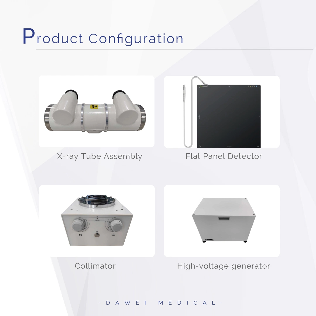 Factory Price Hospital Radiography High Frequency Floor-Mounted Digital X-ray Equipment