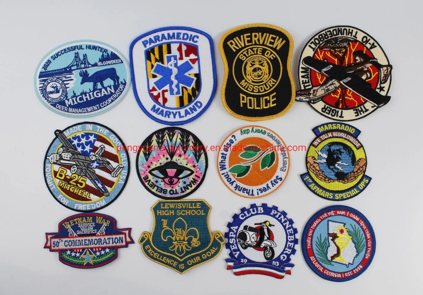 2023 High quality/High cost performance Embroidered Embroidery Patch for Embroidery Badge