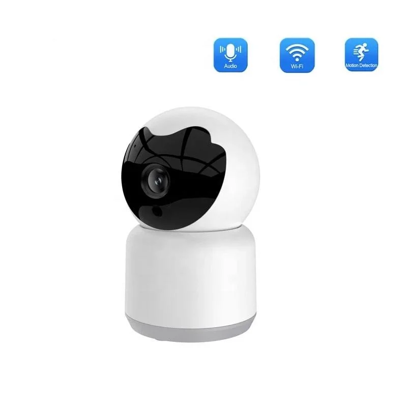 جهاز مراقبة الطفل بكاميرا IP لاسلكية بدقة 1080p وأمان ذكي بتقنية CCTV WiFi نظام الرؤية الليلية ثنائي الاتجاه كاميرا الرؤية الليلية التتبع التلقائي اكتشاف الحركة