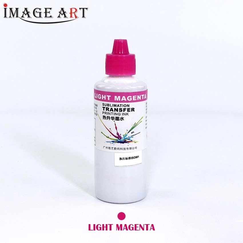 Good Printing Effect Sublimation Ink for Heat Transfer Printing 100ml (Light Magenta)