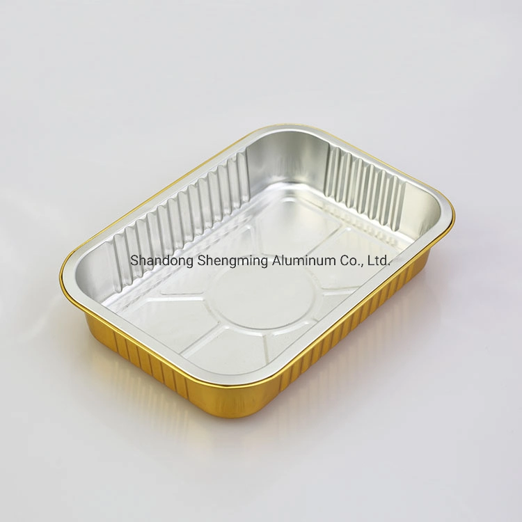 450ml Aluminium Container Foil Box for Food Packing