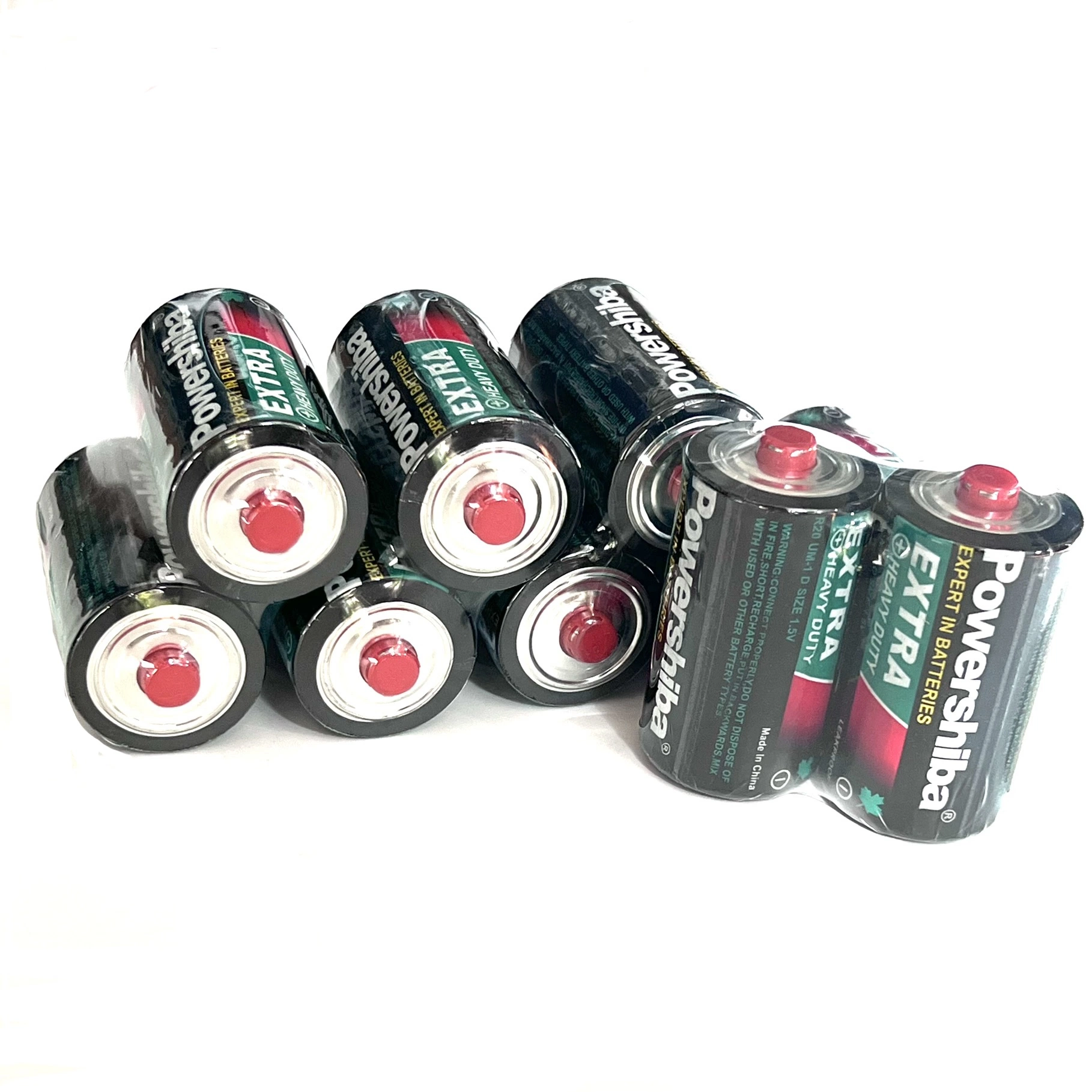 High Capacity Batteries R20 Dry Cell 1.5V C Size Um2 Primary Batteries