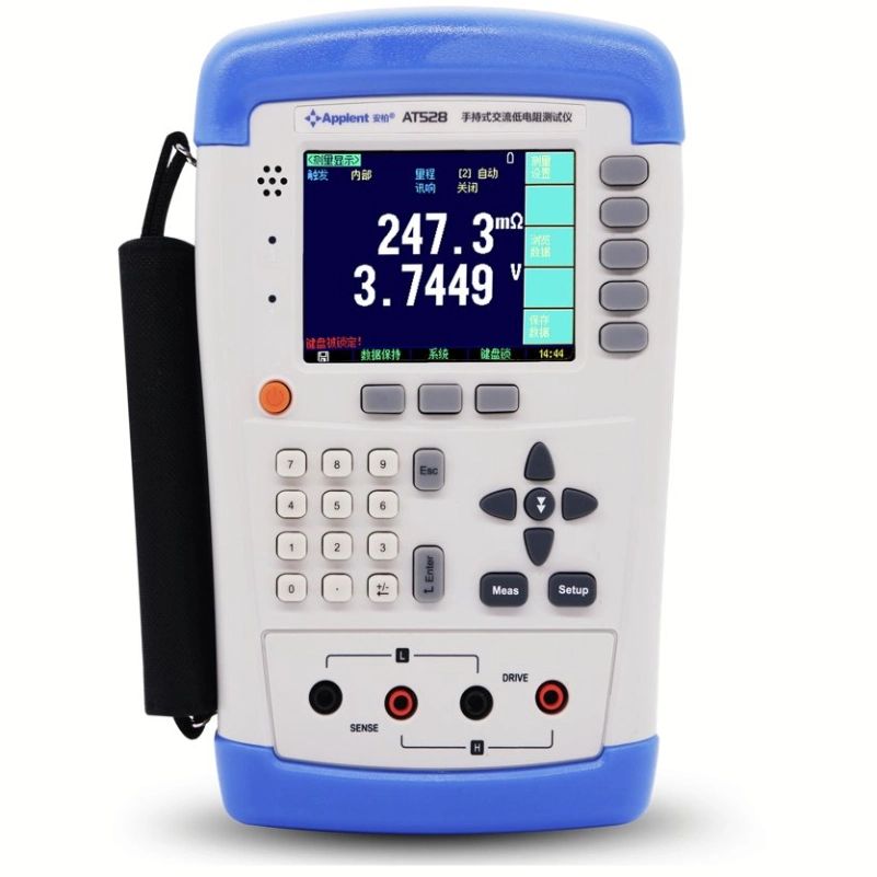 Digital Battery Tester with High Capacity Lithium-Ion Battery Powered (AT528)