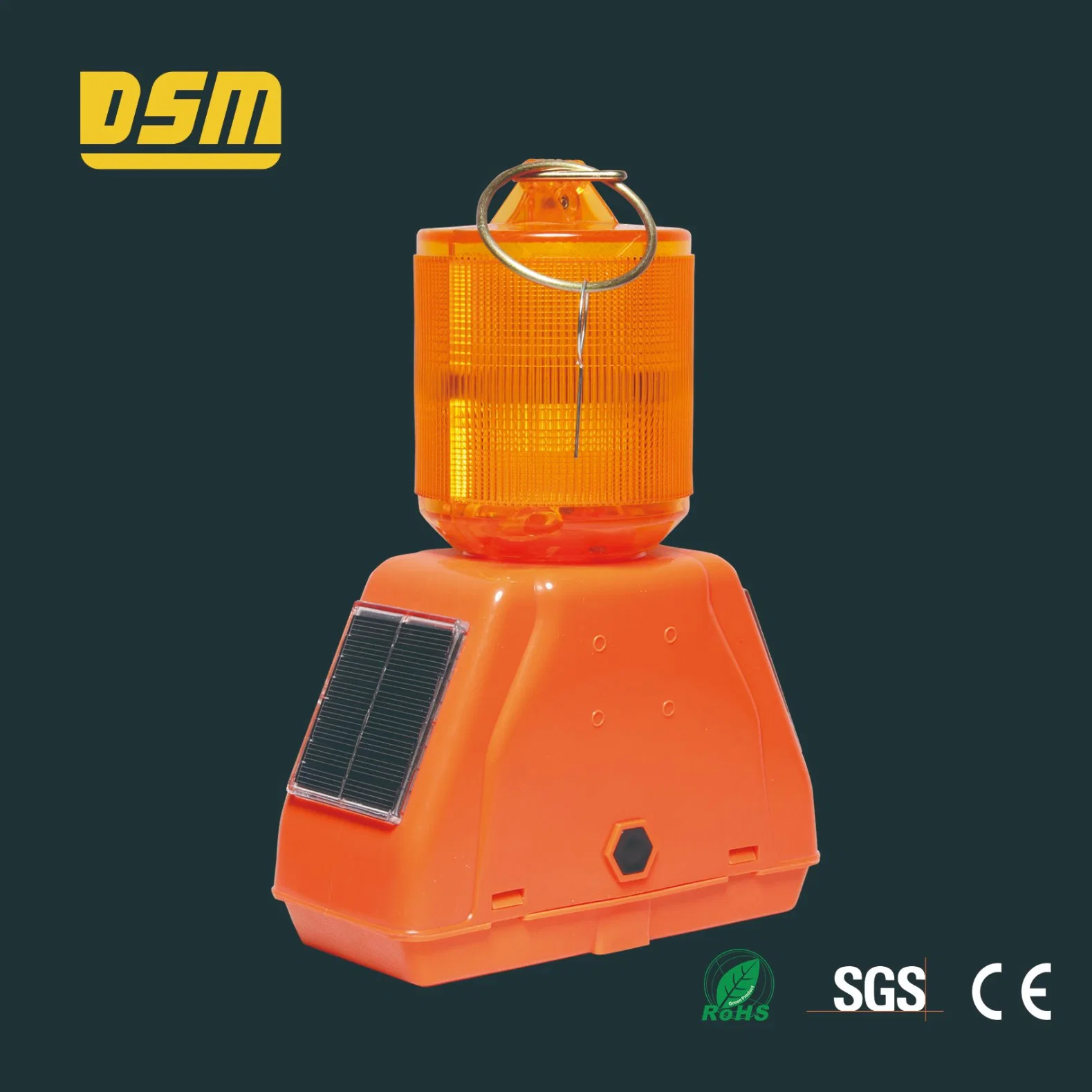 Cheap Price Southeast Asia Dsm Anti-Rain Warning Lamp Control Solar Traffic Light with RoHS